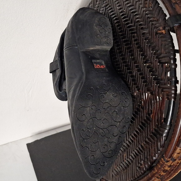 Dingo Black Western Boots Women Size 10 M - Picture 11 of 12